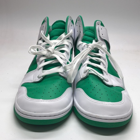 Men’s Nike Dunk Hi White/Green DV0829-300 USED Tried On Size 14 - Picture 3 of 13